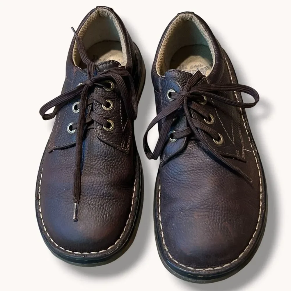 Dr. Martens Ordel Pebbled Leather Oxford Brown Men’s 9